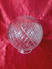 Gros globe boule ancien tulipe