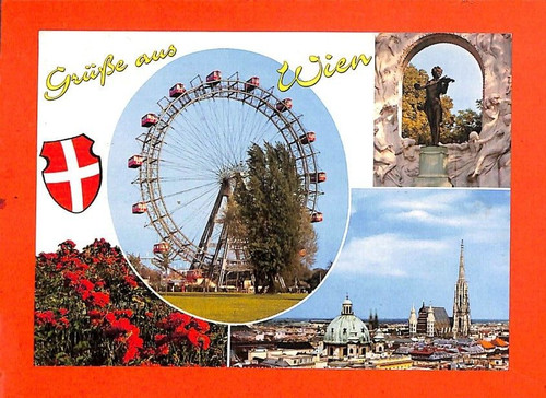 Wien vienne cpm grande - a,