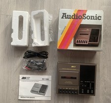 Audiosonic SV 1300 Lecteur Enregistreur Cassette Pour Ordinateur Vintage