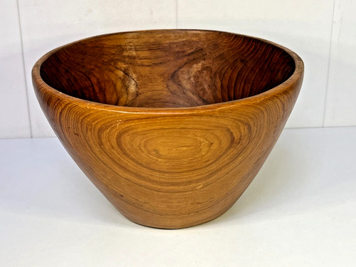 Grand plat creux teck de - plat,