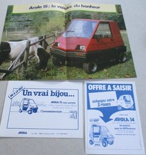 LOT 3 PUBLICITES  VOITURES