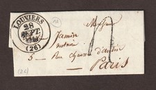 Lettre Marques postale