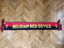 Belgium Soccer Scarf Football België écharpe Belgique écharpe Belgian Red Devils