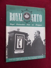 Revue Auto - Royal Auto  / belgique  - décembre  1957