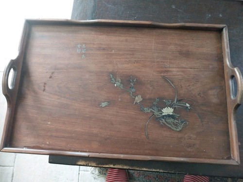 Plateau ancien bois - plateau, en