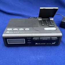 Midland 74-200 NOAA Weather Radio Hazard Alert Monitor W/ Cord Tested and Works
