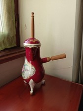 Antique Snake Porcelain Chocolate Maker