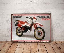 Plaque métal vintage yamaha