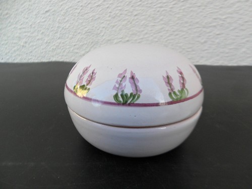 Boite bonbonniere faience - bonbonniere,
