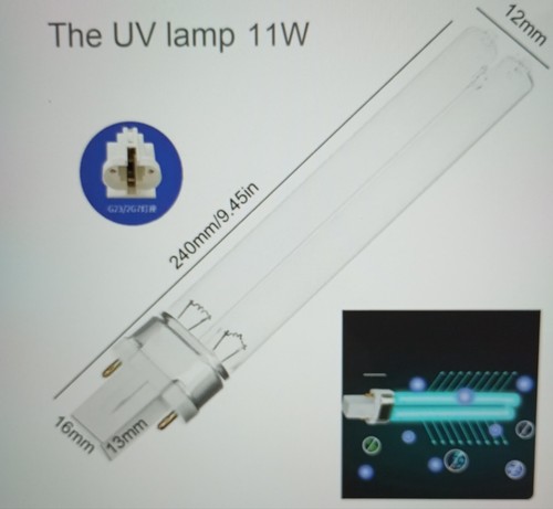 Lampe à broche - uv, 11