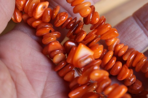 Collier perles nacre - en,