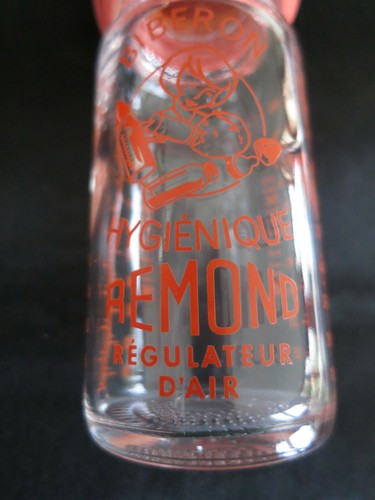 Biberon ancien en verre - ancien,