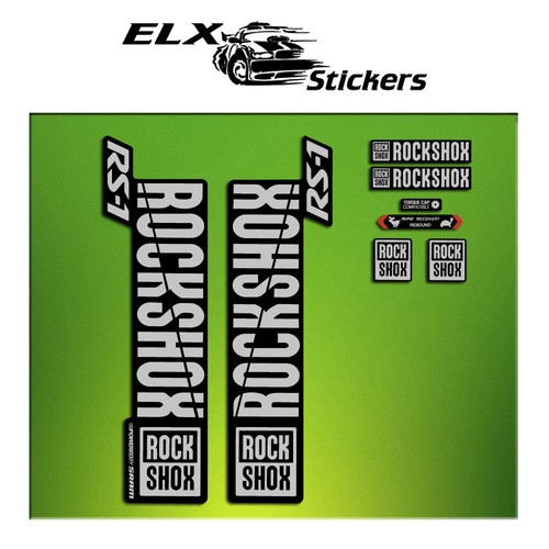 Autocollants fourche rock - de,