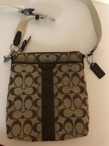 Coach crossbody small canvas - small,