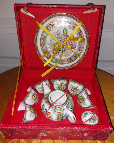 Service thé asiatique - service, à