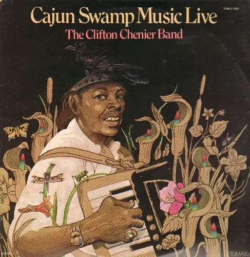The clifton chenier band cajun - clifton,