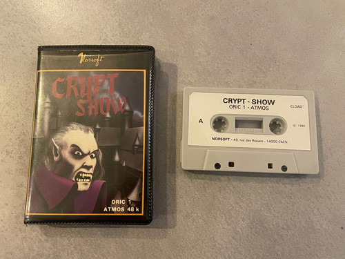 Jeu oric atmos crypt show - jeu,