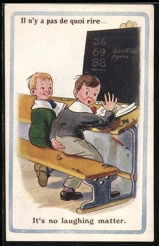 Carte postale artiste deux - d'artiste,
