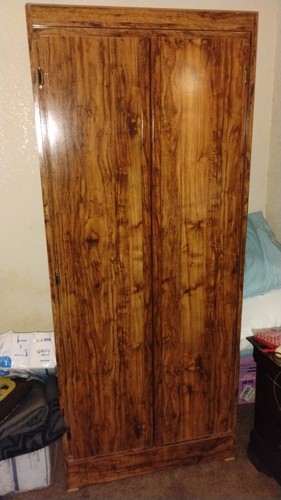 Classic wooden armoire - a,