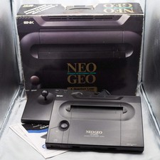 NEO GEO AES Console System NEO-0 Boxed SNK NTSC-J Tested Serial Number Match