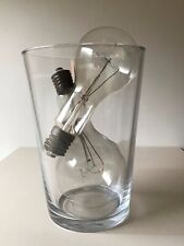 Duo MERCURE + OSRAM RADIUM ampoule géante ampoule light bulb E40 vintage clair