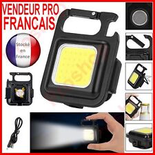 Petite lampe de poche à LED carré recharge mobile mural camping car caravane feu