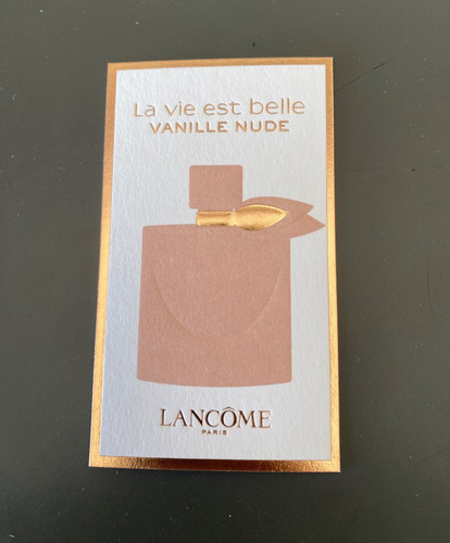 Carte parfumée vie - parfumée,