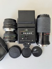 Set de 3 objectifs Minolta