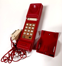 Téléphone Mural marque YOKO, couleur rouge, fonctionnel