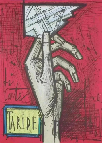 Bernard buffet lithographie - bernard,