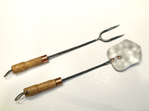 Handmade forged steel bbq - handmade,