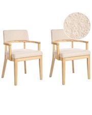 Lot de 2 Chaises de Salle à