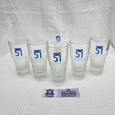Lot de 6 verres publicitaires