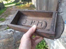 Ancien Moule En Bois Briques