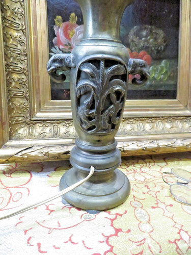 Ancienne lampe chinoise - ancienne,