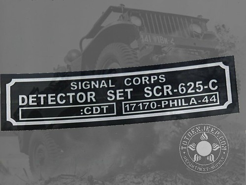 Scr 625c mine detector - scr,