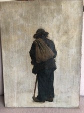 tableau ancien homme a la