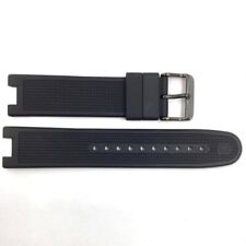 Victorinox Swiss Army 004760 Night Vision Black Rubber Strap 21mm