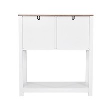 Meuble de bar à café 80 x 35 x 88 cm à 3 niveaux avec portes magnétiques