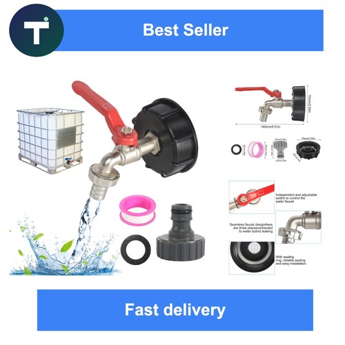 Adaptateur réservoir ibc - adaptateur, 1/2"