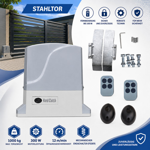 Ensemble motorisation portail - ensemble,