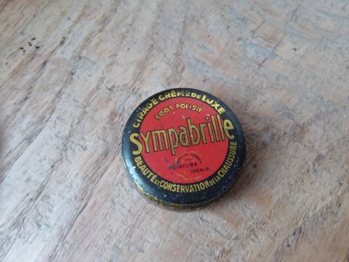 Ancienne boîte publicitaire - boîte,