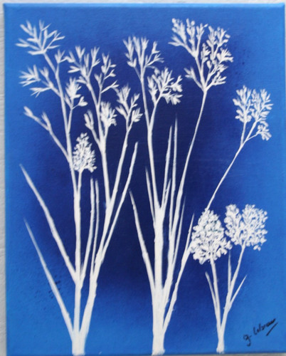 Tableau peinture - peinture, fleurs