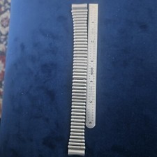 Bracelet de montre TAG HEUER original en acier inoxydable BULLET 20MM