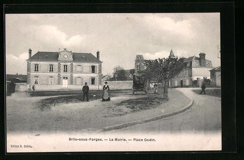 Cpa briis sous forges - cpa, la
