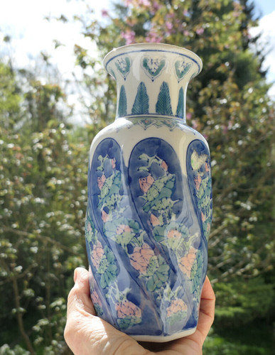 Vase chinois céramique - vase,