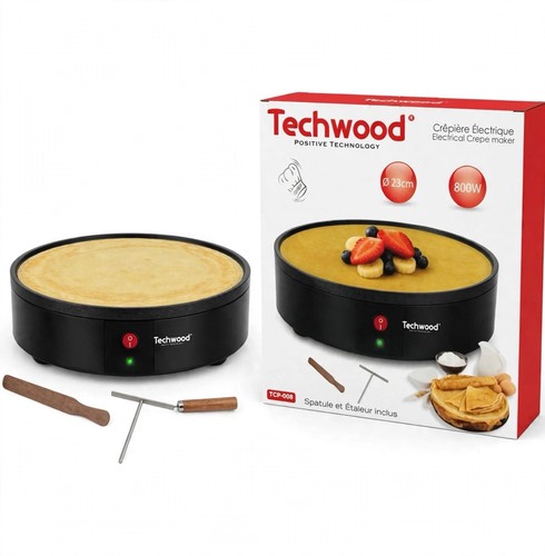 Techwood tcp 008 - techwood, crêpière