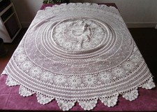 Nappe ronde /ovale en CROCHET