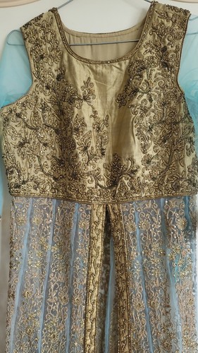 T36 robe artisanale - artisanale, doré