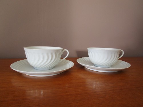 Grandes tasses blanches - blanches, &